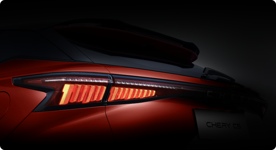 Full LED Rear Lamp with Sequential Turning Light