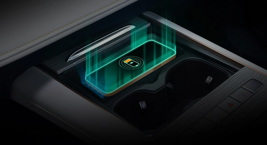 Pengisi daya smartphone nirkabel bertenaga 50 W yang dilengkapi dengan sistem pendingin dan pengingat