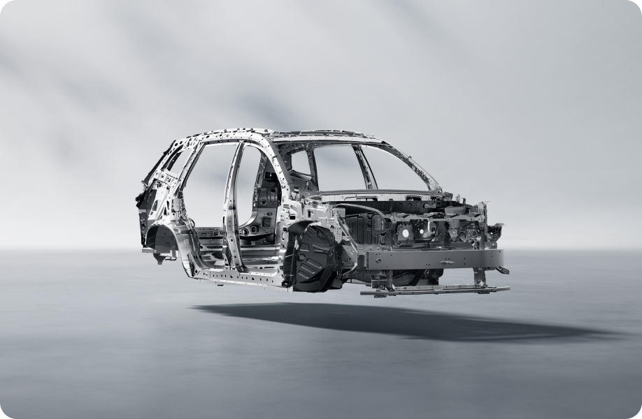 Bodi high-strength terintegrasi dengan T1X platform